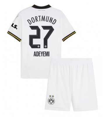 Borussia Dortmund Karim Adeyemi #27 Tredje Kläder Barn 2024-25 Kortärmad (+ Korta byxor)